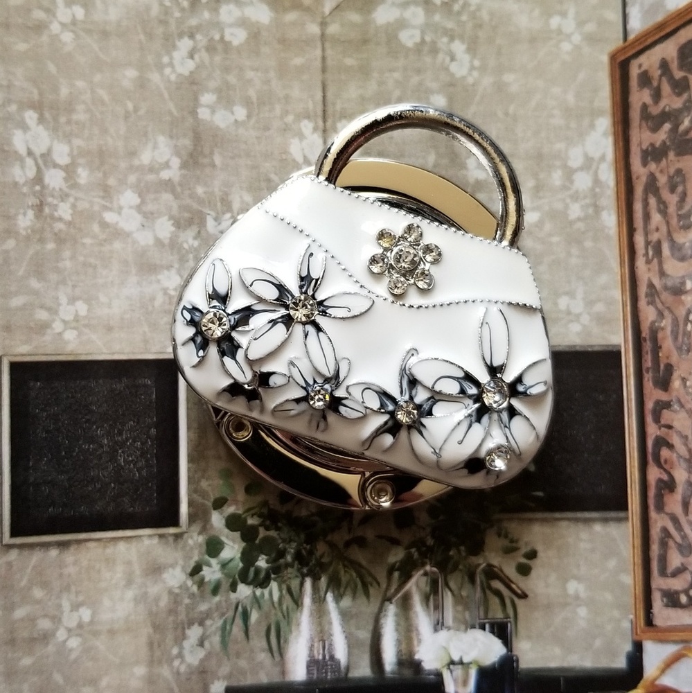 Purse Shaped Foldable Handbag Purse Hook